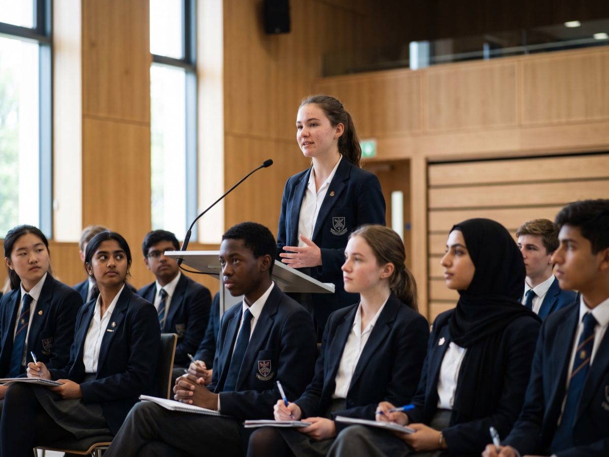 A global stage for young voices